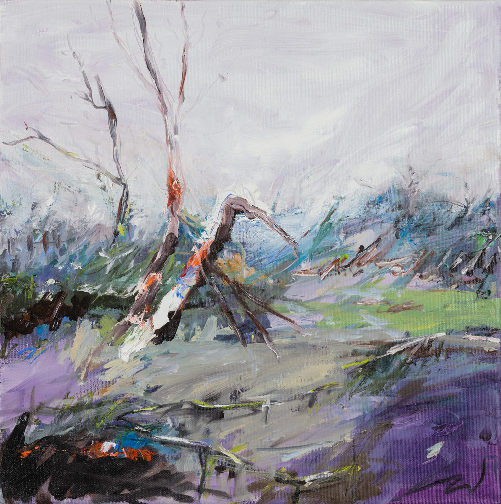 Drei Weisen40x40cmÖl auf Leinwand