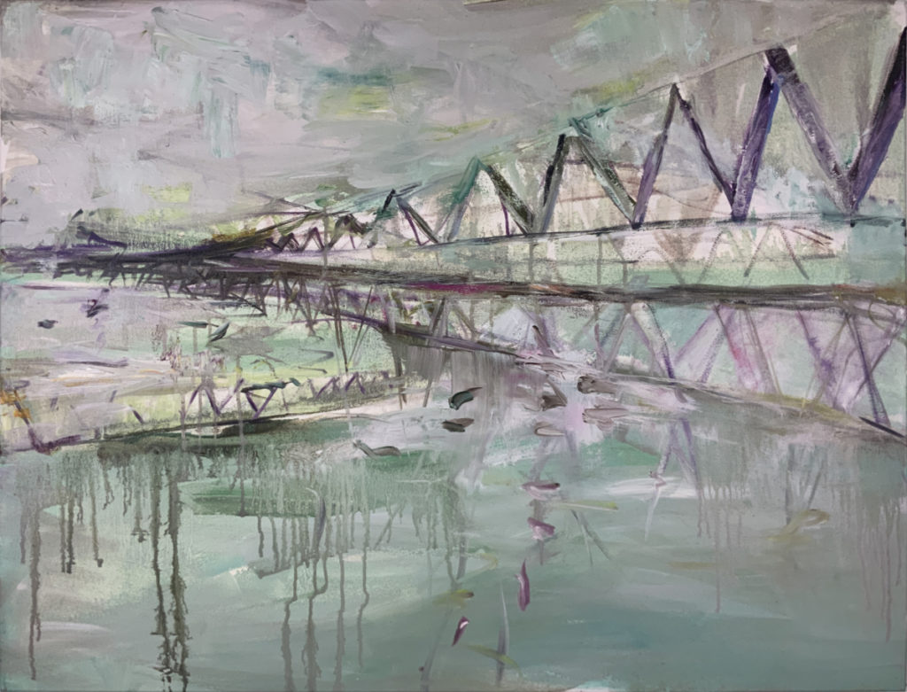 Sturm30x30cmÖl auf Leinwand2021