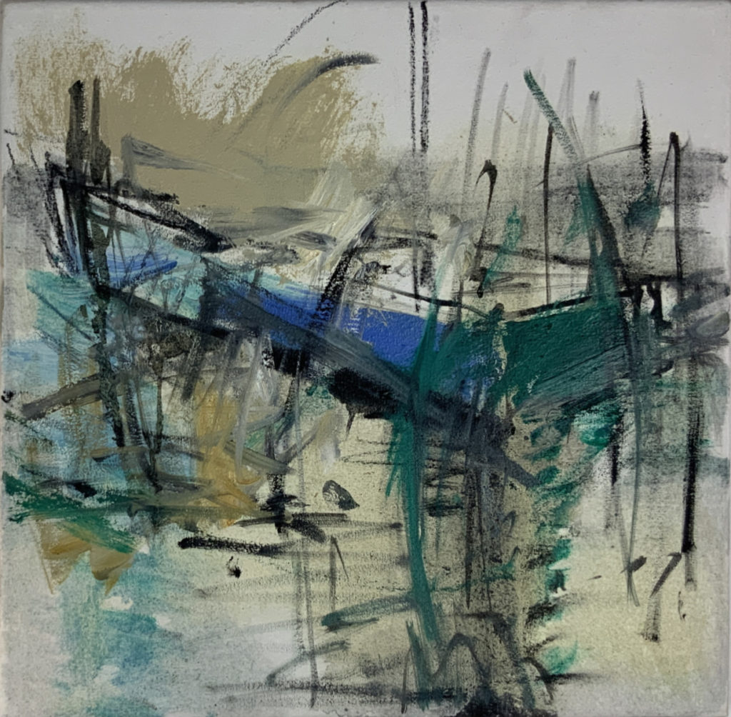 heimlich30x30cmÖl auf Leinwand2021