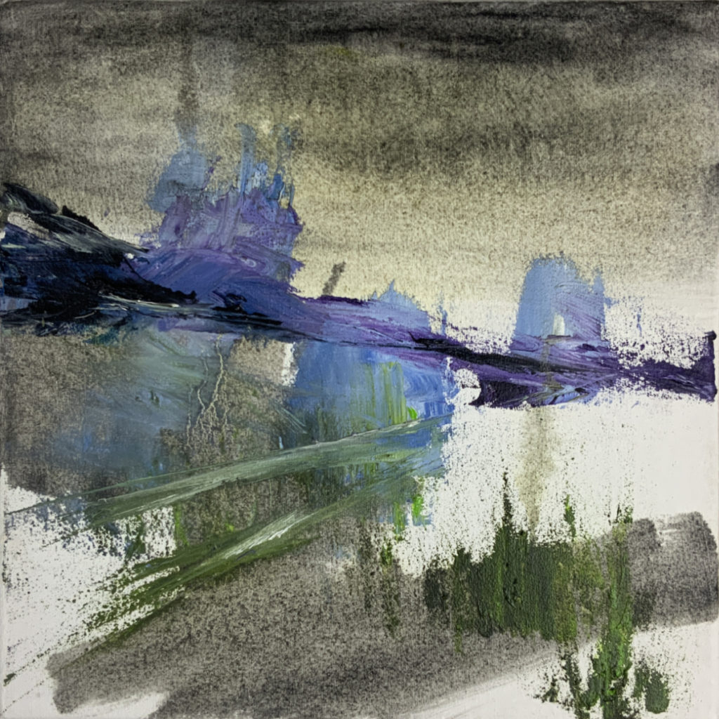 windhauch30x30cm Öl auf Leinwand 2021