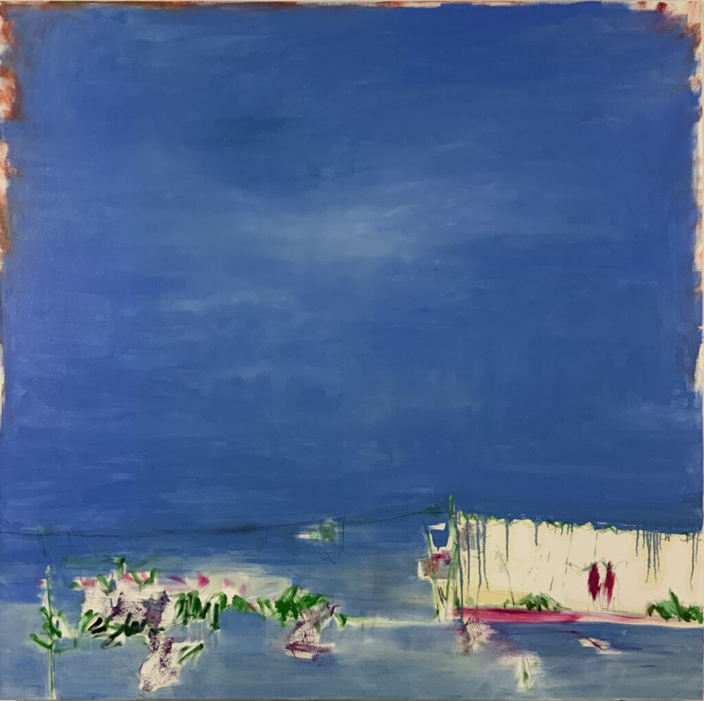 Verschlag160x160cmynrÖl auf Leinwand2020