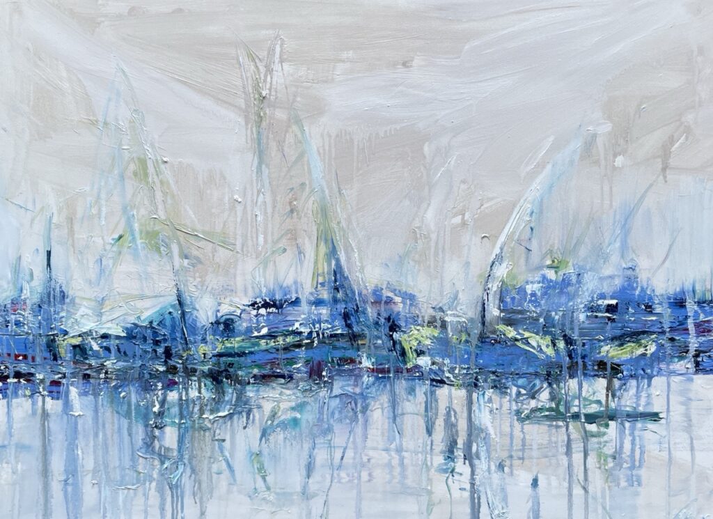 dock of the bay 60x80cm 24x31inch 10/2023