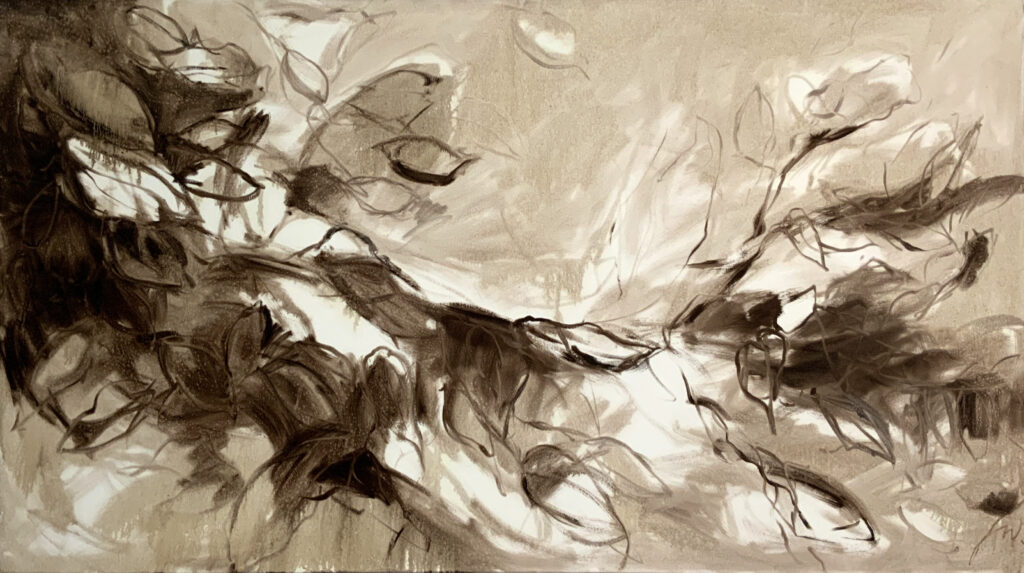 Herbst100x200cmÖl auf Leinwand2020