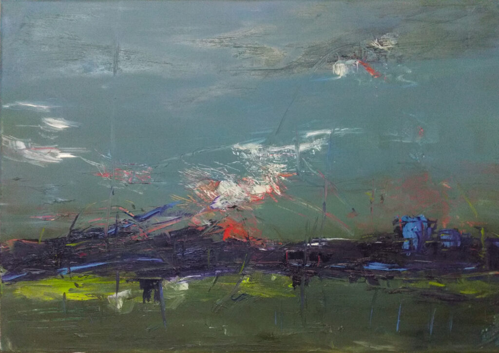 Im Fluge50x70cmÖl auf Leinwand2020