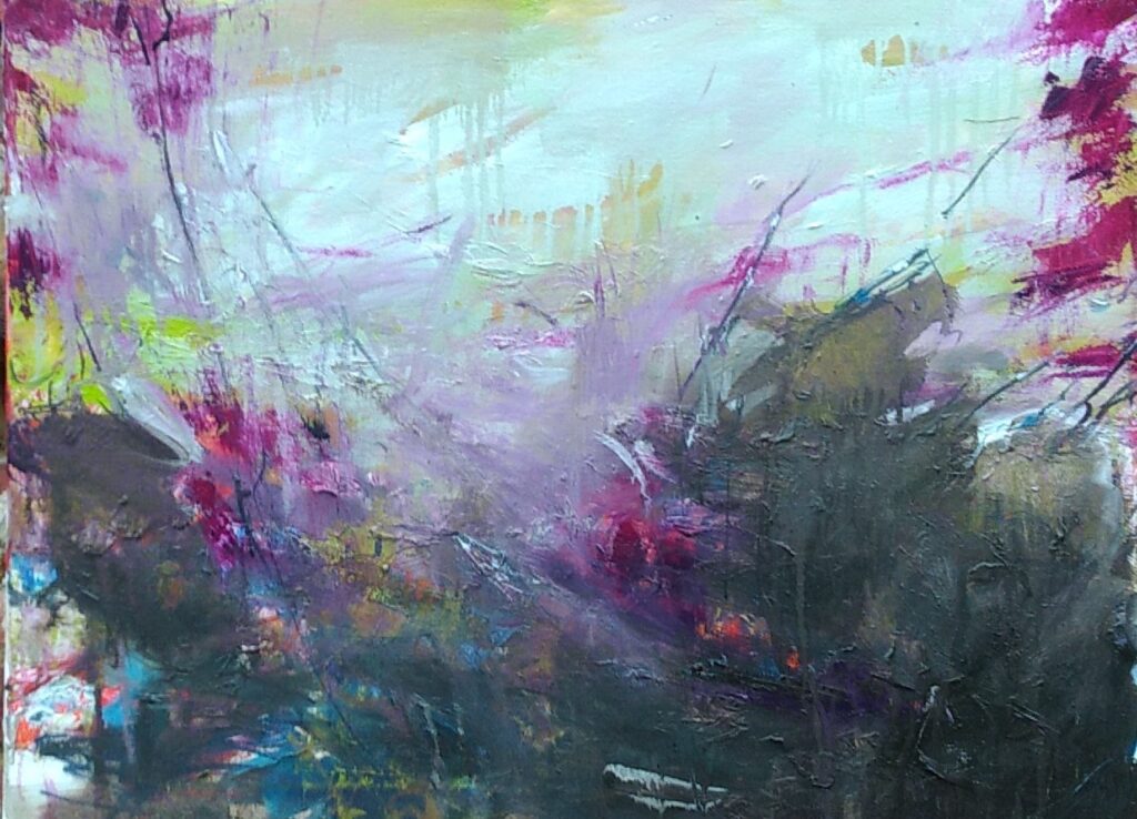 into nothing 80x100cm 31x39inch 11/2023