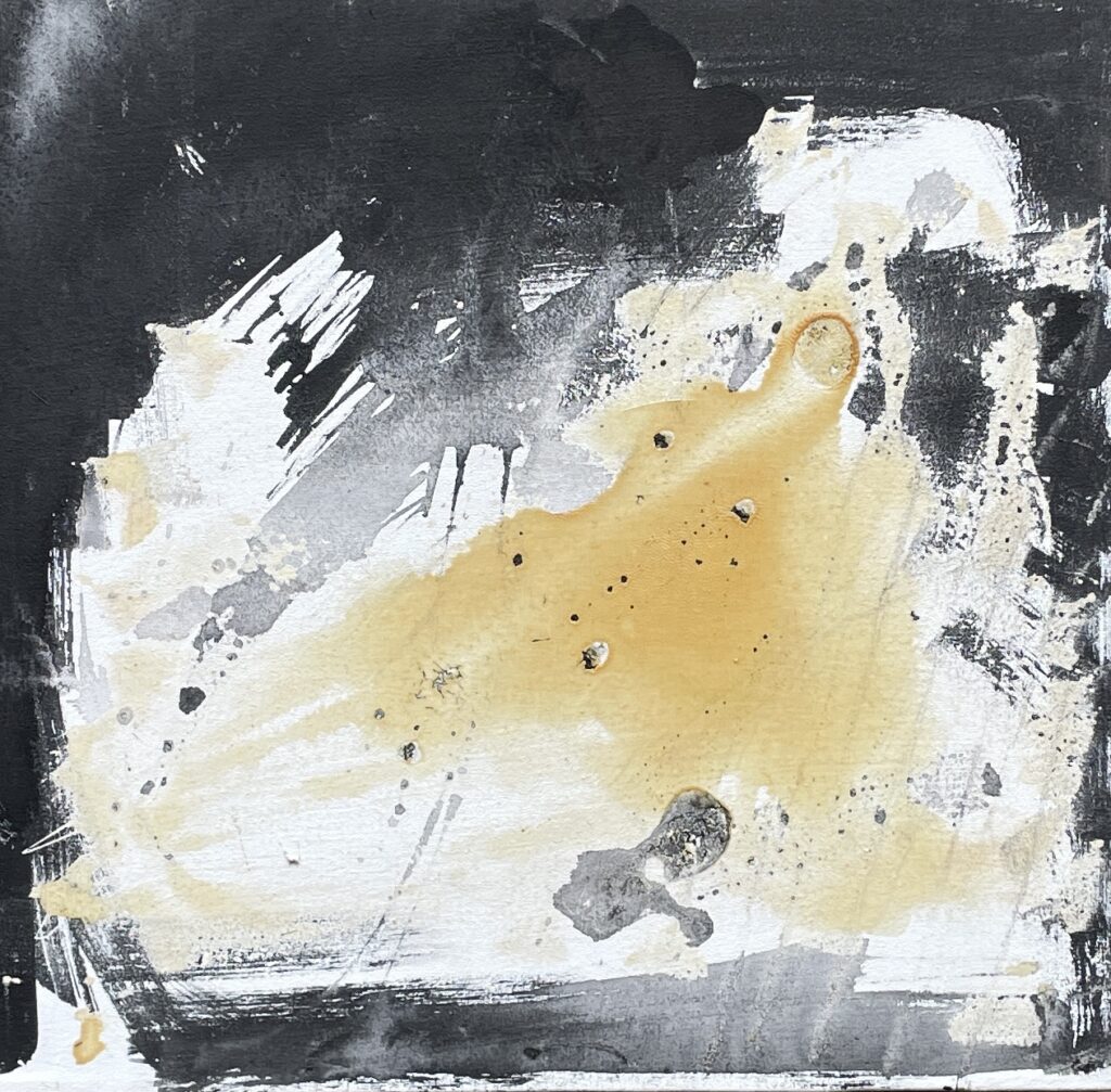 Zu Asche ins Nichts 40x40 10/2023