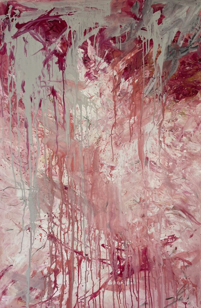 Der Lauf der Dinge 150x100cmÖl auf Leinwand2023