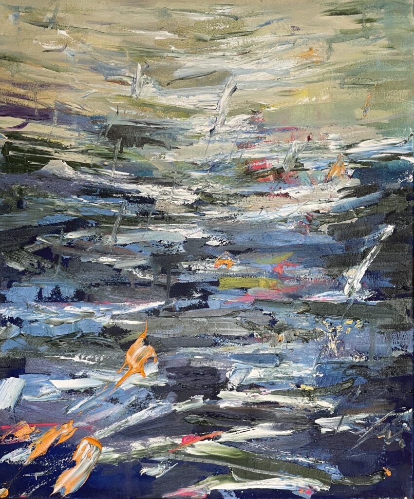 Seestück I60x50Öl auf Leinwand2023