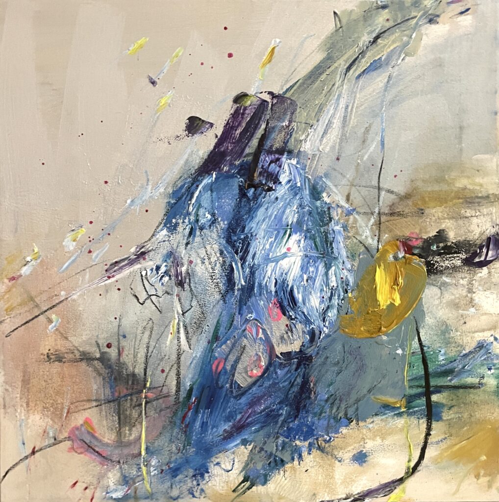 nix40x40Öl auf Leinwand2023