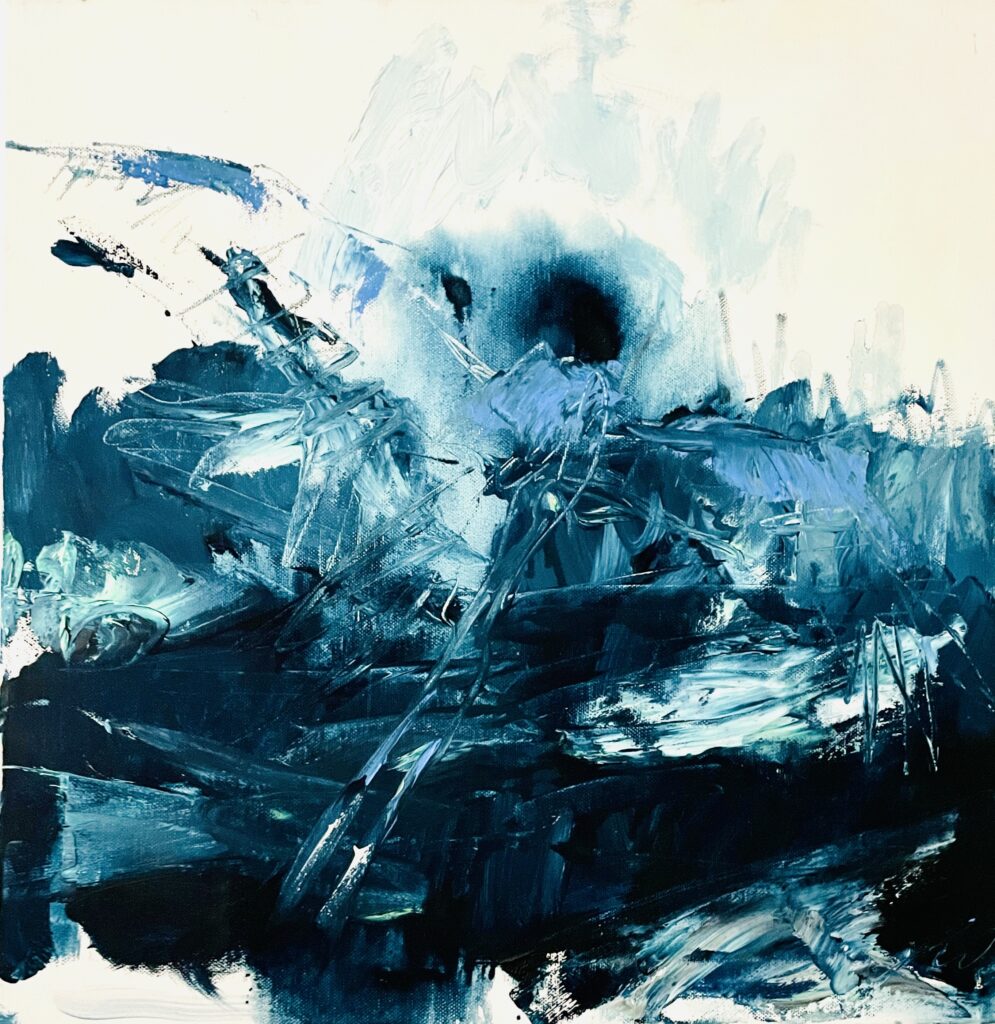 Blauer Sommer 50x50cm 2019