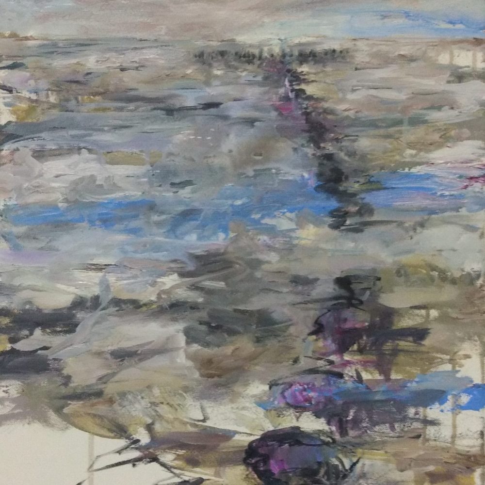 Buhnen40x30cmÖl auf Leinwand2020