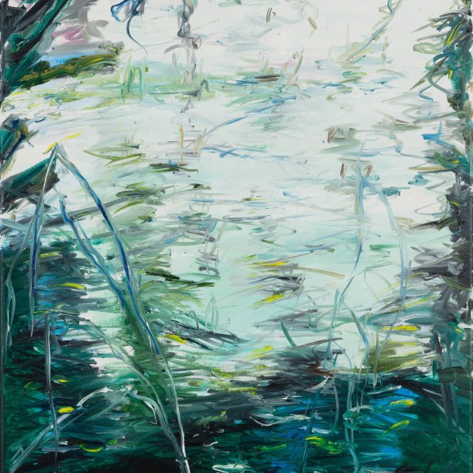 Am See70x50cmÖl auf Leinwand